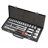 1/2" Lokma Takımı 25Pcs - 6 Köşe